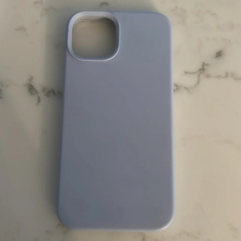 iPhone 13 Light Blue Silicone Phone case